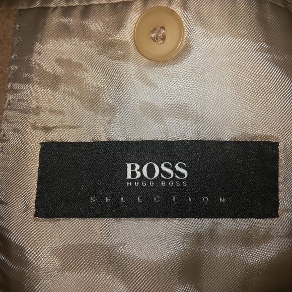 (40R) HUGO BOSS 100% Pure Camelhair Sports Blazer